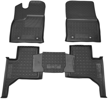 Коврики в салон LEXUS LX (J300/310) 2022-... Резиновые Avto-Gumm