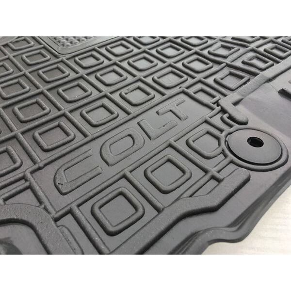Коврики в салон Mitsubishi COLT (2004-2009) Резиновые Avto-Gumm. Фото 2