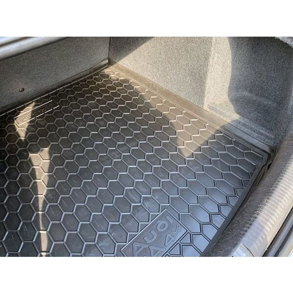 Коврик в багажник Audi A4 (B6/B7) 2000-2008 Sedan (Avto-Gumm). Фото 4