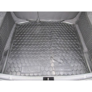 Коврик в багажник Skoda Rapid (2012-2019) Liftback (Avto-Gumm). Фото 2