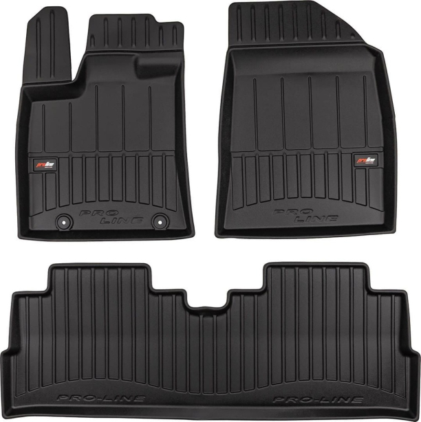 Резиновые коврики в салон для BYD Seagull (mkI) 2023→ Frogum Proline 3D