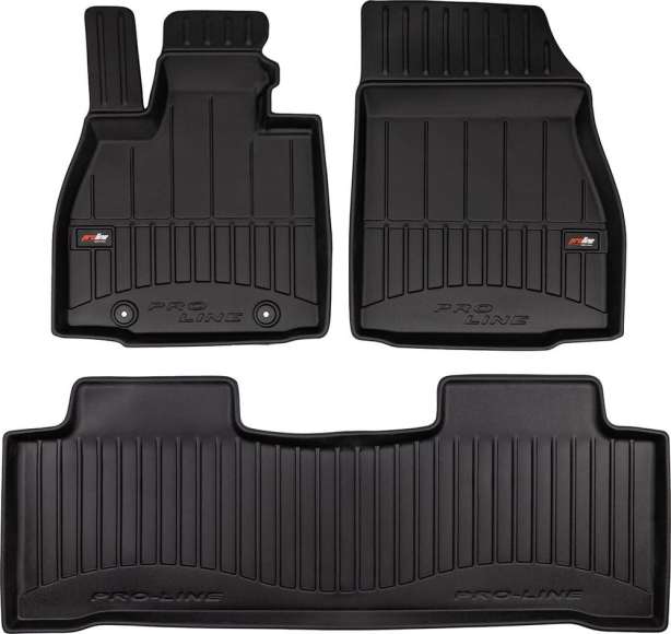 Резиновые коврики в салон для BYD Sealion 07 (mkI) 2024→ (Frogum Proline 3D)