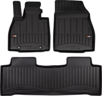 Резиновые коврики в салон для BYD Sealion 07 (mkI) 2024→ (Frogum Proline 3D)