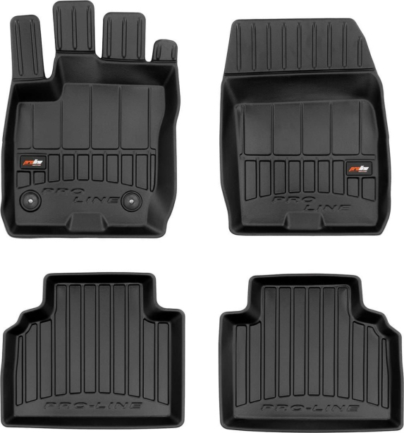 Резиновые коврики в салон для Ford Tourneo/Transit Courier (mkI) 2014-2023 (Frogum Proline 3D)
