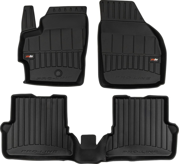 Резиновые коврики в салон для Mazda 3 (mkI) 2003-2009 (Frogum Proline 3D)