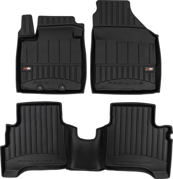 Резиновые коврики в салон для Suzuki Swift (mkVII) 2023→ (Frogum Proline 3D)