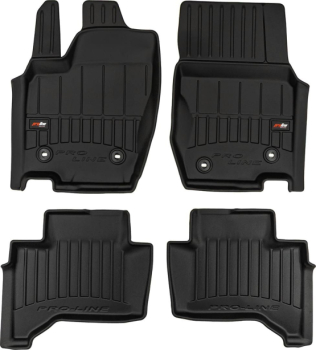 Резиновые коврики в салон для Toyota Land Cruiser Prado (J250) 2023→; Lexus GX (mkIII) 2023→ (Frogum Proline 3D)