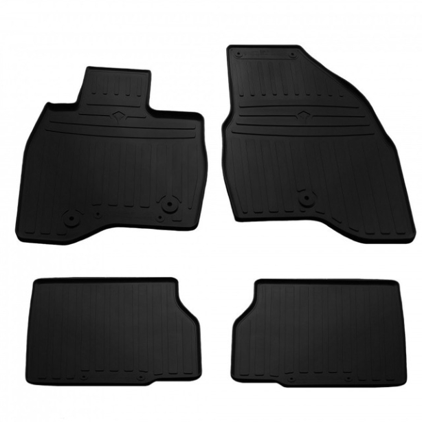 Резиновые коврики в салон для Ford Explorer V (U502) 2010-2019 комплект из 4 штук Stingray