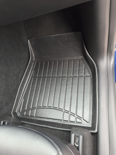 3D килимки з бортиками 70 мм для Tesla Model Y (2019-...) (Revised mount) (Stingray Premium line). Фото 8
