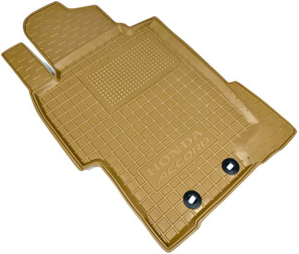 Автомобільні килимки у салон Honda Accord 2003-2007 бежеві (AVTO-Gumm). Фото 4