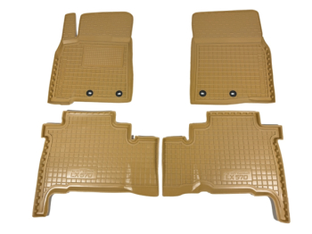 Автомобільні килимки у салон Lexus LX 570 2012- бежеві (AVTO-Gumm)