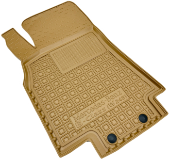 Автомобільні килимки у салон Mercedes B (W245) 2005-2011 бежеві (AVTO-Gumm). Фото 4
