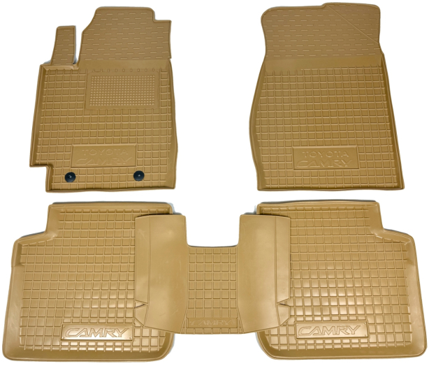 Автомобільні килимки у салон Toyota Camry 30 2001-2006 бежеві (AVTO-Gumm)