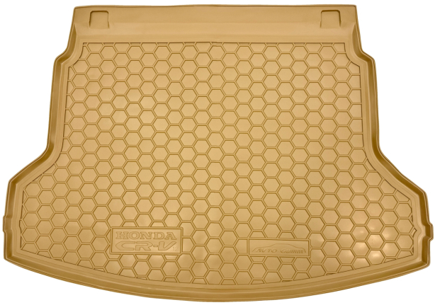 Автомобільний коврик в багажник Honda CR-V 2006-2012 бежевий (AVTO-Gumm)