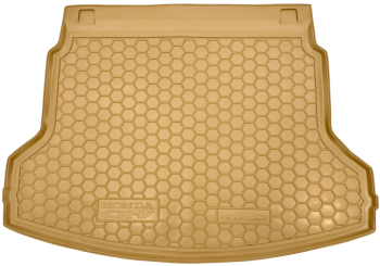 Автомобільний коврик в багажник Honda CR-V 2006-2012 бежевий (AVTO-Gumm)