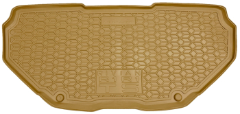 Автомобільний коврик в багажник Rivian R1S/R1T 2022- передний бежевий (AVTO-Gumm)