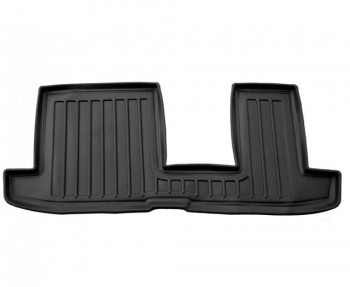 3D килимки 3 ряду Mazda CX-9 (2016-...) з бортиками 30 мм (Stingray)