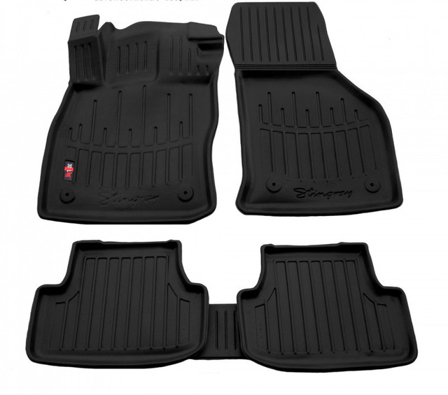 3D килимки Audi A3 (8Y) (2020-...) з бортиками 30 мм (Stingray)