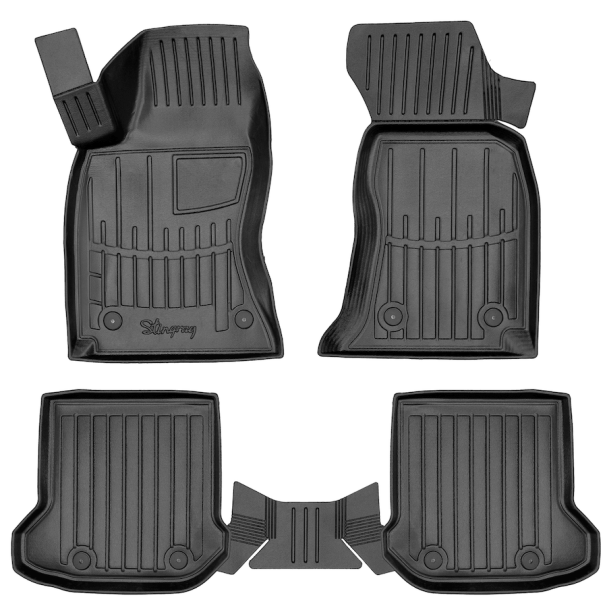 3D килимки для Audi A4 (B5) (1994-2001)  з бортиками 30 мм (Stingray)