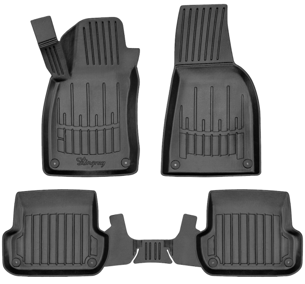 3D килимки для Audi A4 (B6/B7) (2000-2008) з бортиками 30 мм (Stingray). Фото 7