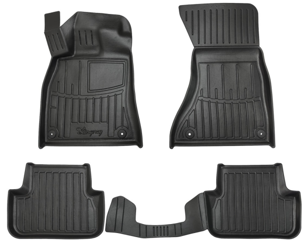 3D килимки Audi A5 Sportback (8Т) (2007-2016) з бортиками 30 мм (Stingray)