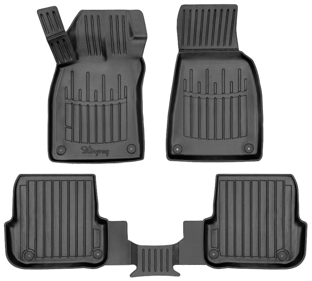 3D килимки для Audi A6 (C6) (2006-2011)  з бортиками 30 мм (Stingray)