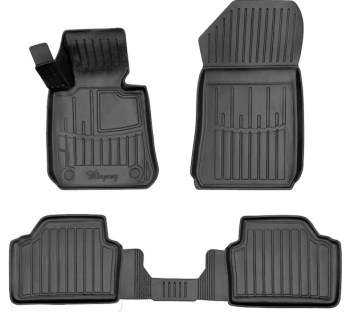 3D килимки для BMW 3 (E91) (2004-2013)  з бортиками 30 мм (Stingray). Фото 4