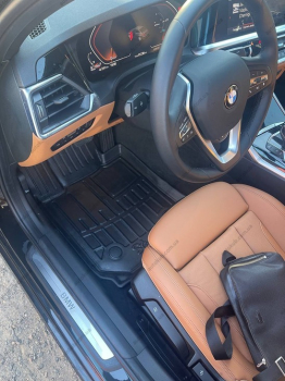 3D килимки BMW 3 (G20) (2019-...) з бортиками 30 мм (Stingray). Фото 2