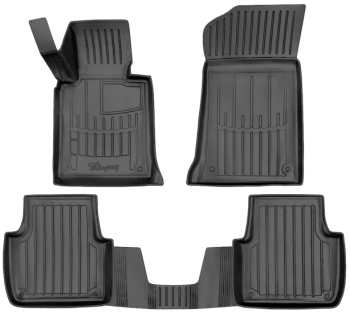 3D килимки для BMW 3 (Е46) (1998-2006) з бортиками 30 мм (Stingray)