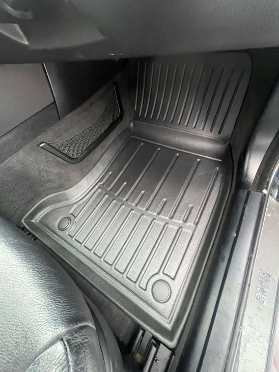 3D килимки BMW 5 (E60) (2003-2010) 2WD з бортиками 30 мм (Stingray). Фото 10