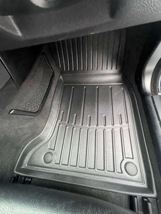 3D килимки BMW 5 (E60) (2003-2010) 2WD з бортиками 30 мм (Stingray). Фото 9