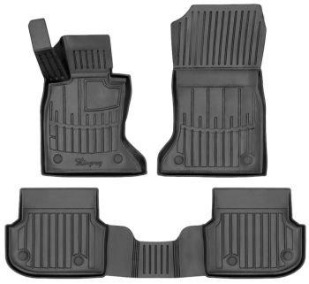 3D килимки для BMW 5 (F11) (2010-2013) з бортиками 30 мм (Stingray)