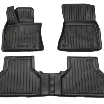 3D коврики BMW X6 (E71) (2008-2014) з бортиками 30 мм (Stingray)