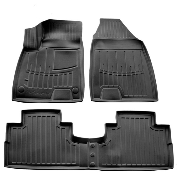 3D килимки Chery Jetour Dashing (2022-...) з бортиками 30 мм (Stingray)