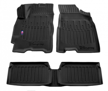 3D килимки CHERY Tiggo 2 (2016-...) з бортиками 30 мм (Stingray)