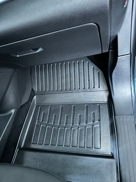 3D килимки Citroen Berlingo III (2018-...) з підлокітником з бортиками 30 мм (Stingray). Фото 6