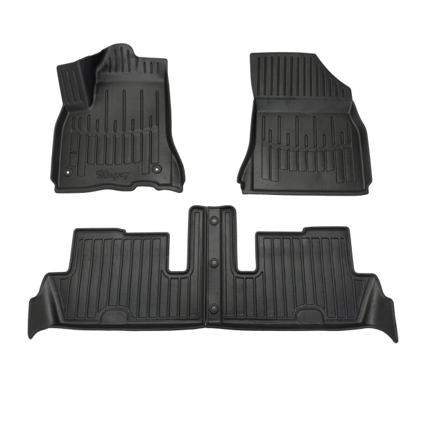 3D килимки Citroen C4 Picasso (2006-2013) з бортиками 30 мм (Stingray). Фото 2