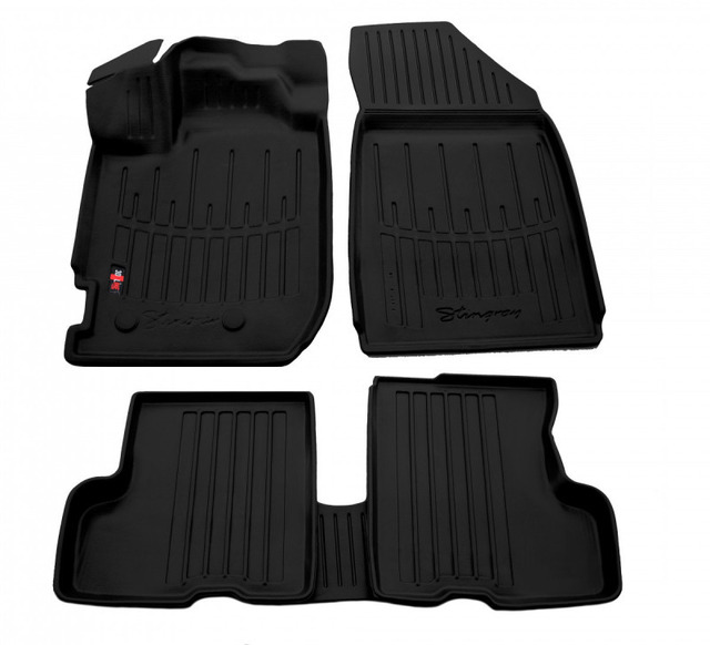 3D килимки Dacia Duster II (2018-...) з бортиками 30 мм (Stingray)