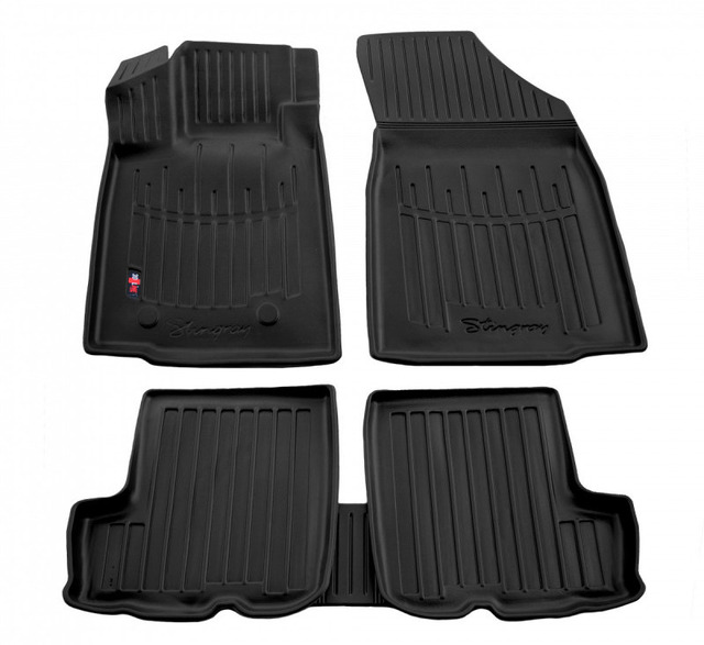 3D килимки Dacia Sandero / Sandero Stepway I (2007-2012) з бортиками 30 мм (Stingray)