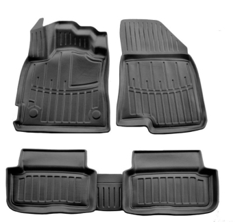 3D килимки Dacia Sandero Stepway III (2020-...) (Prestige) з бортиками 30 мм (Stingray)