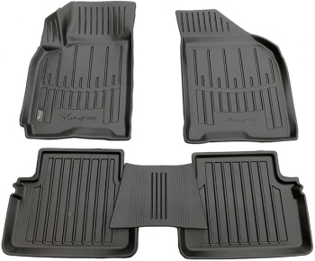 3D килимки Daewoo Gentra (2013-...) з бортиками 30 мм (Stingray)
