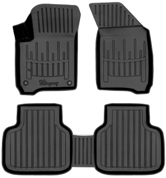 3D килимки для DODGE Journey (2008-2019)  з бортиками 30 мм (Stingray). Фото 7