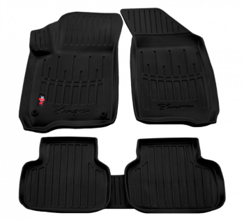 3D килимки DODGE Journey (2008-2019) з бортиками 30 мм (Stingray)