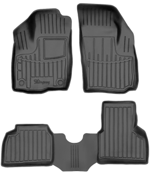 3D килимки для FIAT Doblo (2000-2010) з бортиками 30 мм (Stingray)