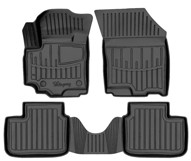 3D килимки для Fiat Sedici (2006-2014) з бортиками 30 мм (Stingray)