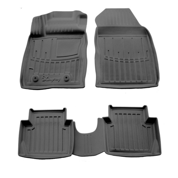 3D килимки Ford EcoSport II (2013-2023) з бортиками 30 мм (Stingray)