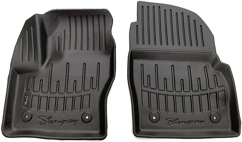 3D коврики Ford Escape 2013-2019 с бортиками 30 мм Stingray. Фото 2