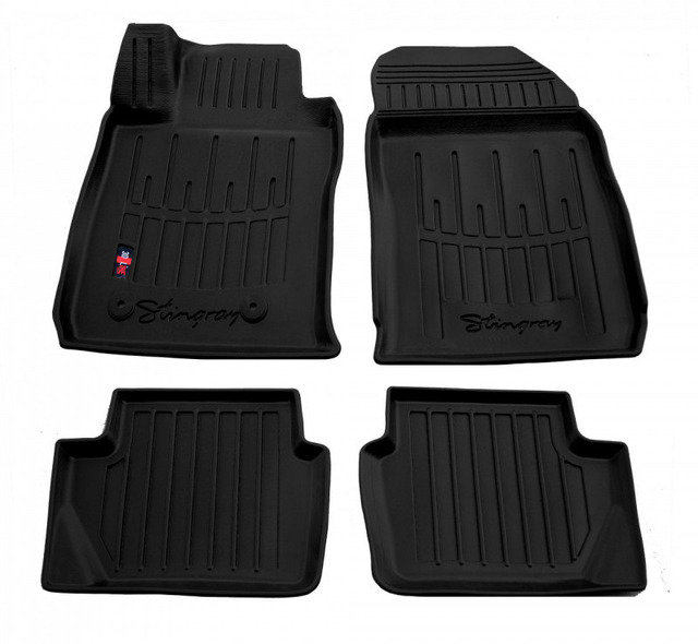 3D килимки FORD Fiesta (Mk7) (USA) (2010-2017) з бортиками 30 мм (Stingray)