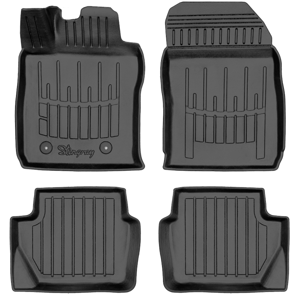3D килимки для FORD Fiesta (Mk7) (USA) (2010-2017)  з бортиками 30 мм (Stingray)