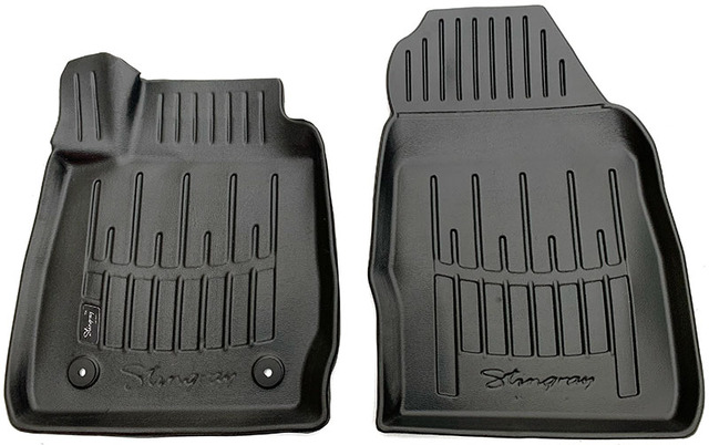 3D коврики Ford Fiesta 2008-2017 с бортиками 30 мм Stingray. Фото 2